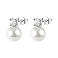 Earrings Brosway Woman FANCY INFINITE WHITE in Silver Perla FIW145